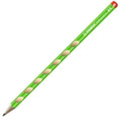 Stabilo Grafitová ceruzka EASYgraph S - bez gumy, HB P, zelená