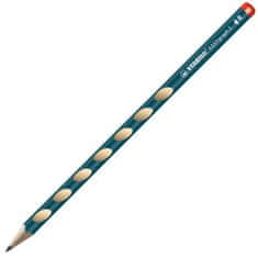 Stabilo Grafitová ceruzka EASYgraph S - bez gumy, HB P, modrá