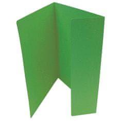 HIT Papierové dosky s jednou chlopňou Office - A4, zelené, 20 ks