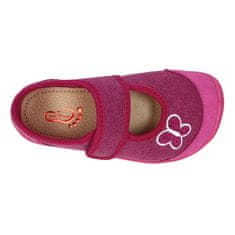 Bar3Foot Dievčenské barefoot papuče ružové, 29