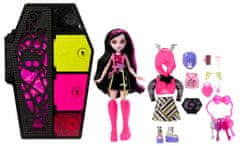 Monster High Skulltimate Secrets bábika Neon - Draculaura HPD59