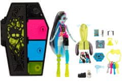 Monster High Skulltimate Secrets bábika Neon - Frankie HPD59