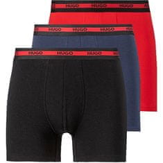 Hugo Boss 3 PACK - pánske boxerky HUGO 50496713-623 (Veľkosť M)