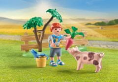 Playmobil Playmobil 71443 Malebná zeleninová zahrádka u prarodičů