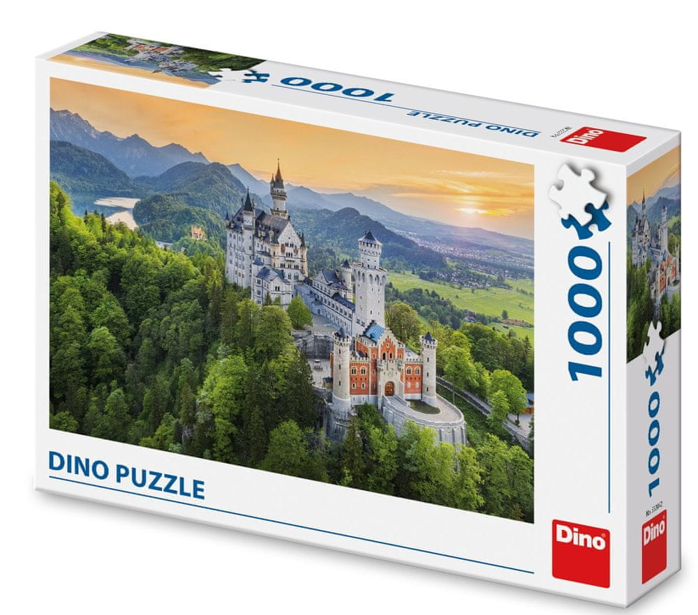 DINO Puzzle jarný Neuschwanstein 1000