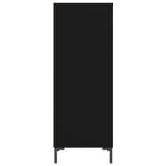 Vidaxl Komoda čierna 34,5x32,5x90 cm kompozitné drevo