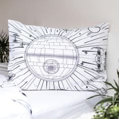 Jerry Fabrics Obliečky Star Wars Death Star svietiaci efekt 140x200, 70x90 cm