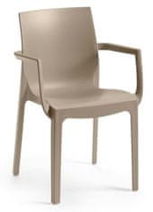 Kreslo EMMA ARMCHAIR- taupe