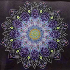 Norimpex Diamantové maľovanie 7D Modrá mandala 30x30cm