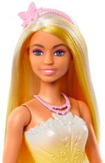 Mattel Barbie Rozprávková princezná - žltá HRR07