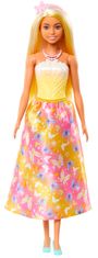 Mattel Barbie Rozprávková princezná - žltá HRR07
