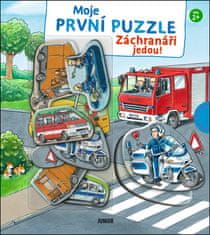 Moje první puzzle Záchranáři jedou! - Hledej, skládej a bav se s vozidly