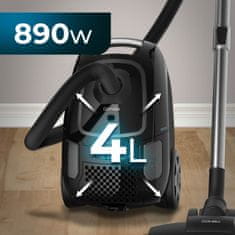 Cecotec klasický vreckový vysávač Conga Powerbag 4000 XL