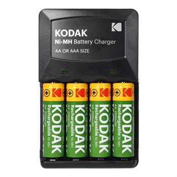 sapro Nabíjačka batérií sada Kodak K620 + 4ks AA 2100mAh nabíjacia batéria, AA, AAA