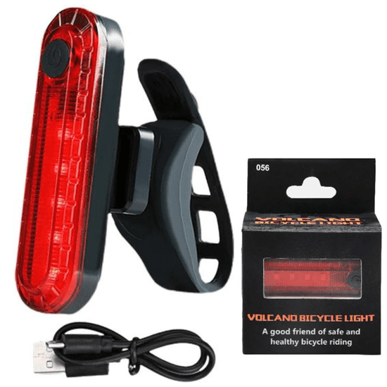 Volcano LED zadné svetlo pre bicykel MLN - 50