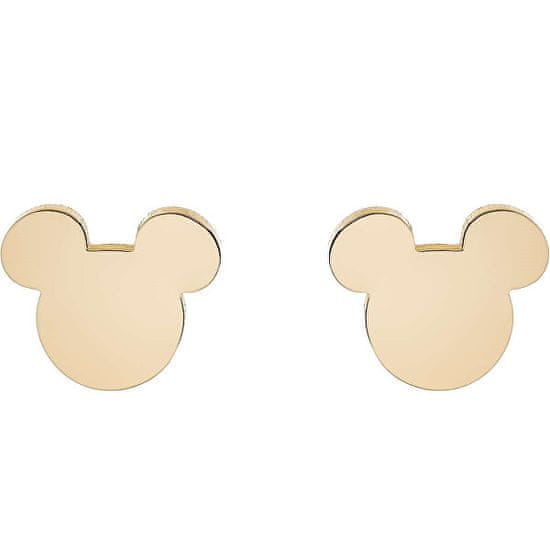 Disney Minimalistické pozlátené náušnice Mickey Mouse E600179YL-B.CS