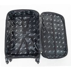 Rogal Sivo-čierna sada 3 nepremokavých kufrov "Protector" - veľ. M, L, XL