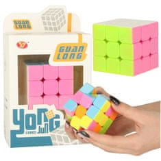 WOWO Neónová Logická Hra - Puzzle Kocka 3x3, Veľkosť 5,65cm