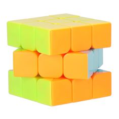 WOWO Neónová Logická Hra - Puzzle Kocka 3x3, Veľkosť 5,65cm