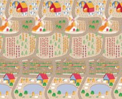 Hracia podložka PLAY MAT XXL 200×180 cm FARM-CITY