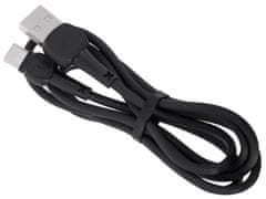 WOWO Rýchlonabíjací USB Typ-C Kábel L-BRNO NB132 v Čiernej Farbe