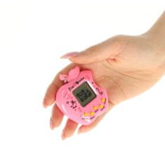 KIK KX9721_2 Hračka Tamagotchi elektronická hra apple pink