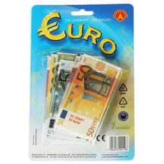 WOWO Edukačná Hračka ALEXANDER Euro Peniaze - 119 Dielikov pre Deti 3+