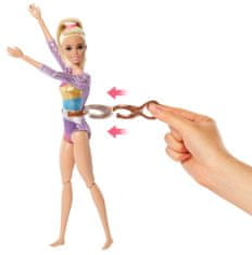 Mattel Barbie Gymnastka na kladine HRG52