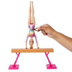 Mattel Barbie Gymnastka na kladine HRG52