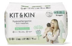 Kit & Kin Eko plienky, veľkosť 1 (2-5 kg) 38 ks