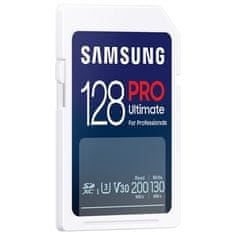 SAMSUNG Paměťová karta SDXC PRO Ultimate 128GB (200R/ 130W) + USB adaptér