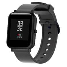 BStrap Silicone V4 remienok na Xiaomi Amazfit GTR Mini, black