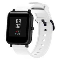 BStrap Silicone V4 remienok na Xiaomi Amazfit GTR Mini, white