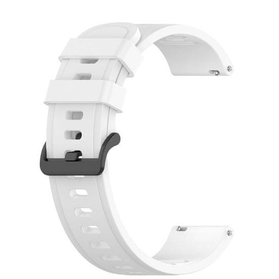 BStrap Silicone V3 remienok na Xiaomi Amazfit GTR Mini, white