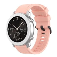 BStrap Silicone V3 remienok na Xiaomi Amazfit GTR Mini, sand pink