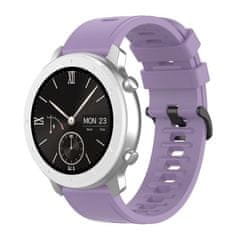 BStrap Silicone V3 remienok na Xiaomi Amazfit GTR Mini, purple