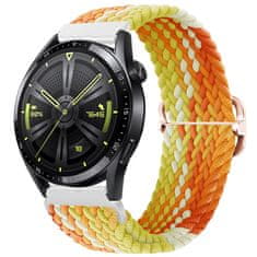 BStrap Elastic Nylon remienok na Xiaomi Amazfit GTR Mini, fragrant orange