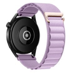 BStrap Nylon Loop remienok na Xiaomi Amazfit GTR Mini, lavender