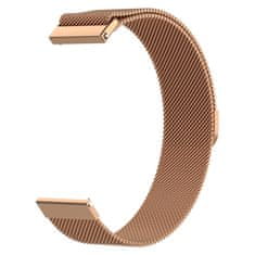 BStrap Milanese remienok na Xiaomi Amazfit GTR Mini, rose gold