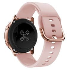 BStrap Silicone V2 remienok na Xiaomi Amazfit GTR Mini, sand pink