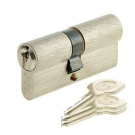 Assa Abloy vložka cylindrická YALE 500 45+45mm 3 kľúčová nikel