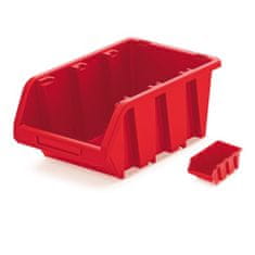 Prosperplast box úložný skladovací 195x120x90mm TRUCK KTR20-3020 červený plastový Kistenberg