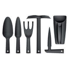 Prosperplast náradie sada 6ks RESPANA GARDENING TOOLS SET INWN01-S411 čierne plastové