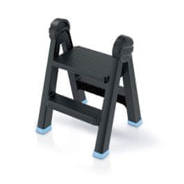 Prosperplast schodíky TITAN LADDER KLD4565-2717C čierne plastové Keden