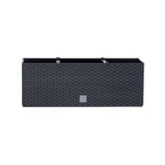 Prosperplast kvetináč truhlík 80cm RATO CASE DRTC800-S433 antracit plastový PROSPERPLAST