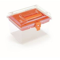 Prosperplast box organizér 195x174x135mm NUF HIGH NUF2HT-R395 oranžový plastový KEDEN