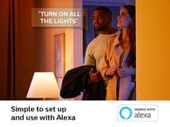 Philips Hue Bluetooth LED White set 2ks filamentových žiaroviek Philips sviečka 8719514302211 E14 4,5W 300lm 2100K čierne, stmievateľné