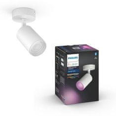 Philips Hue Bluetooth White and Color Ambiance bodové svietidlo Philips Fugato 50631/31/P7 biele GU10 1x5.7W