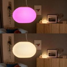 Philips Hue Bluetooth LED White and Color Ambiance Závesné svietidlo Philips Flourish 8719514343528 biele 2000K-6500K