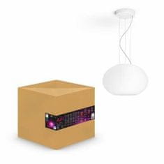 Philips Hue Bluetooth LED White and Color Ambiance Závesné svietidlo Philips Flourish 8719514343528 biele 2000K-6500K